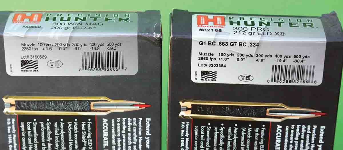 Heavy-for-caliber ELD-X bullets with low drag factors and high ballistic coefficients are generally held to below 3,100 fps for proper stabilization.